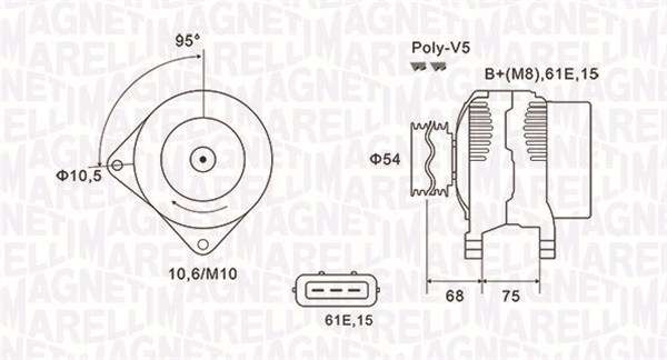 063731584010, Lichtmaschine, MAGNETI MARELLI, 12312248296, 24451624, YLE000051, YLE500180, 12311248296, 24451624YC, YLE500180E, 6204117, 12312248297, 6204161, 12317792092, 6204210, 12317792093, 93171935, 7792092, 93175820, 93184873, 0986045031, 12045030EU, 2015127.0, 2151381502, 2542264, 28-4512, 301584RI, 8EL737866-001, 9045031, 934065, AEC1584, CA1584IR, CAL15127