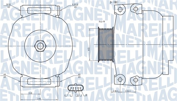 063731880010, Generátor, Generátor, MAGNETI MARELLI, 0571614, 1475569, 571614, 112206, 124655007, 124655205, 2010623.0, 301880RI, 485549, 5321071004, 860805, 8EL738211-571, 916503100, 947820, CA1880IR, CAL10623, LRA02935, 2010623.1, 301880RIB, 48-5549, 947820X, CAL10623AS, 1986A00544, 301880RIK, 8EL838211-571, CAL35617, 1986A00968
