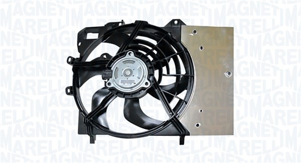 069422725010, Větrák, chlazení motoru, Větrák, chlazení motoru, MAGNETI MARELLI, 1253H0, 1253H5, 1253P9, 1253Q0, 1610781580, 9801666680, 0503.2005, 306.091, 4029748, 47337, 696584, 85986, 8EW351043-541, CFF271000P, DER21024, PE7539