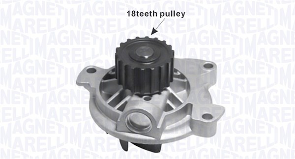 Water Pump, engine cooling - 352316171172 MAGNETI MARELLI - 074121004, 271768, 074121004A