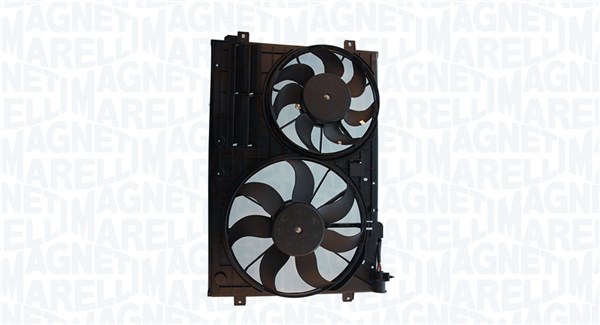 069422827010, Větrák, chlazení motoru, Větrák, chlazení motoru, MAGNETI MARELLI, 1K0121205AB, 1K0121205AD, 1K0121205G, 1K0121205J, 1K0121207AD, 1TD121203A, 0510.2020, 302.081, 47400, 5894749, 85643, CFF662000S, DER32012