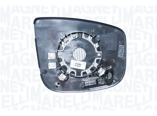 182200921100, Spiegelglas, Außenspiegel, MAGNETI MARELLI, 1616869380, SU001-A5461, 39166020, 9811825880, 0944835