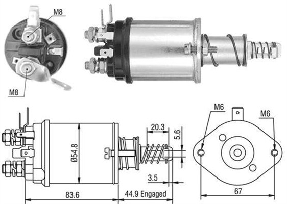 940113050388, Magnetschalter, Starter, MAGNETI MARELLI, 131787, 25626A, 76816, 76896, 76939