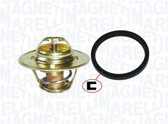 352317100370, Thermostat, Kühlmittel, MAGNETI MARELLI, 1634187207, 1760060824, 4356548, 75008, 9091603055, E6TZ8575A, KH4115171, MD997310, PEL10016, PEM10025, 1760083851H17, 6163559, 75019, 9004833021, 9091603078, F2TZ8575A, ZZL015171, 1767056B10, 6994257, 75237, 9004833041, ZZL015171A, 75616, 95WM8575AA, ZZL015171B, 75631, ERT176, YU3E8575BA, YU3Z8575BA, 160030410