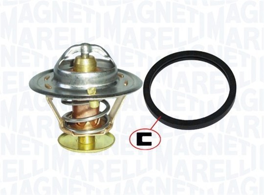 352317100390, Thermostat, coolant, MAGNETI MARELLI, 0000007615235, 0007540318, 0060805288, 1544390, 2TA121113, 7502297, 7540318, EBC3576, 0007615234, 2733426, 2TA121113A, 60805288, 7615234, 9337551, 0007656567, 3830978, 7656567, 467015, 7615235, 233.82, 265-82, 4022.82D1, 5306681, 7.8201S, 819882, B.427.83, TH10981G1, TH1514.81J