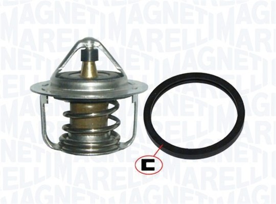 352317100770, Thermostat, coolant, MAGNETI MARELLI, 0071742133, 1767063J00, 1A5015171, 1767063J00000, 71742133, 17670-65D00, 17670-65D00-000, 17670-66D00, 17670-66M00, 17670-77E00, 1767077E00000, 513-82, 725127, 7.8679, DT1236V, QTH630, TH35682G1, TH6737.82J, TX8582