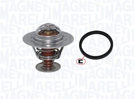 352317002280, Thermostat, Kühlmittel, MAGNETI MARELLI, 133803, 1658103, 75205, 75240, 894F8575AA, 96020348, 9602034880, ERT181, 1514600210, 18980, 350482, 725083, 7.8536S, 8MT354775-821, TH11088G1, TH6007.88J, TX20388D