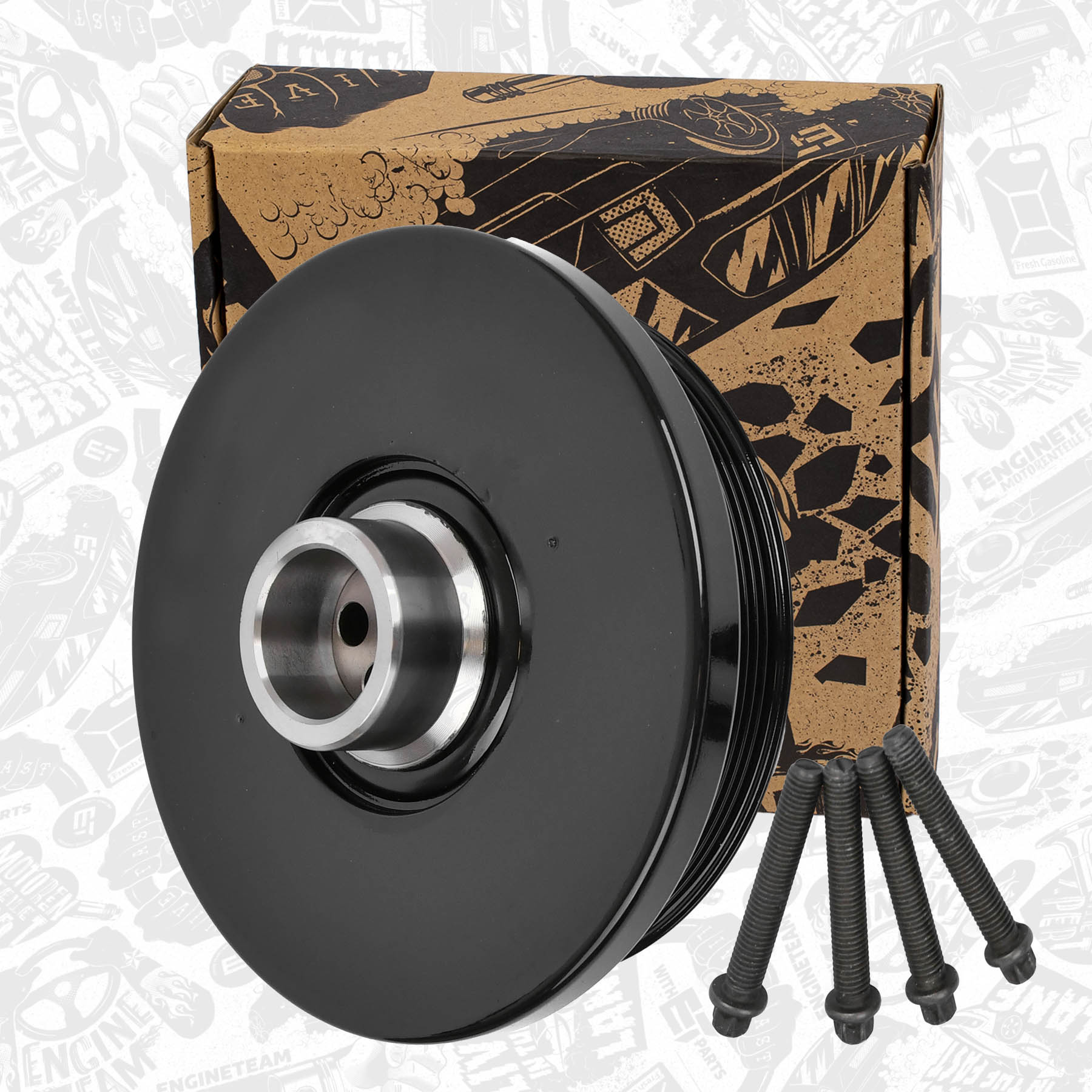 Car Engine Pulleys & Tensioners Motors BMW CRANKSHAFT PULLEY VIBRATION