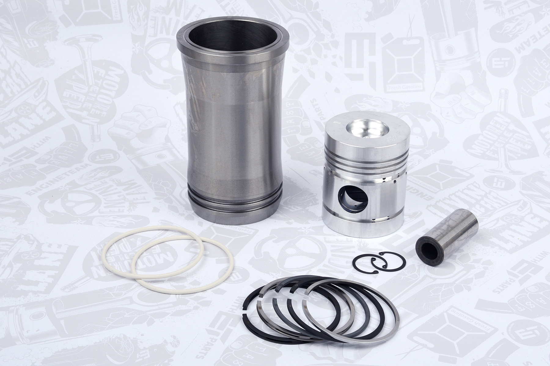 Repair Set, piston/sleeve UV0016 ET 3950116, 55010018